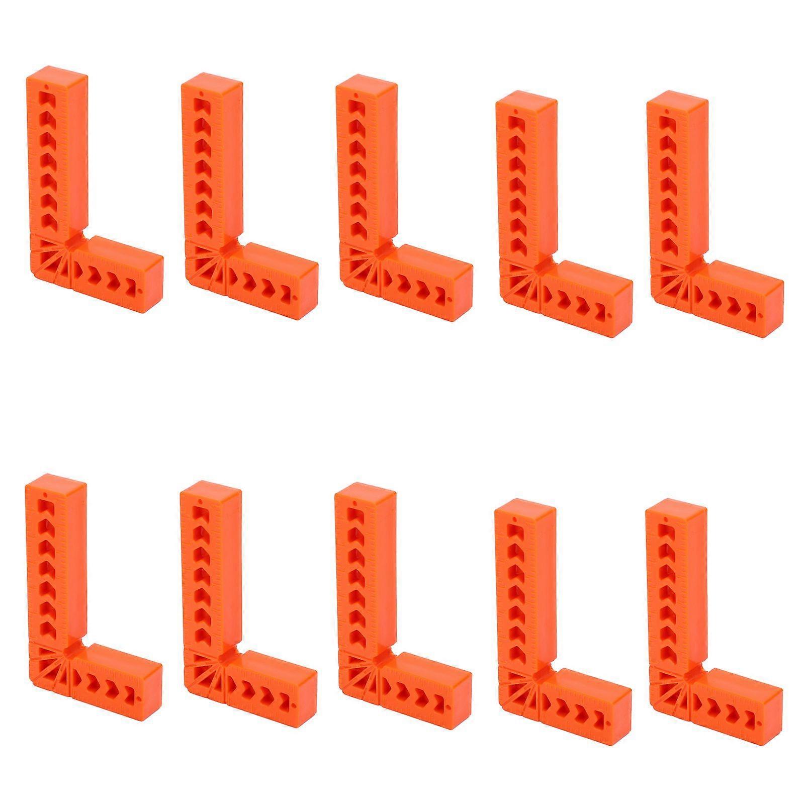 10pcs 3in 90 Right Angle Auxiliary Positioner Engineering Plastics Woodworking Tools