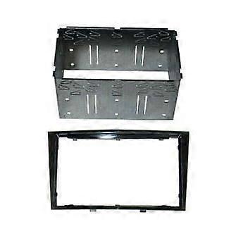 Doppel-DIN-Autoradioadapter – AUTOLEADS – DFPK-19-01/PB – Pianoschwarz – Metallkäfig – Opel Zafira 2005 >