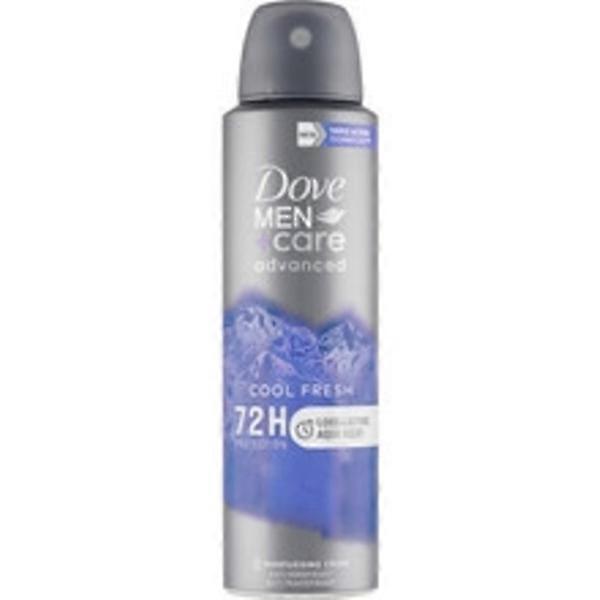 Dove - Men+Care アドバンス クールフレッシュ 制汗剤 - 制汗スプレー 150ml。