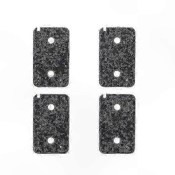 Black Tumble Dryer Foam Filter 4-Pack Replacement for Dryer Models