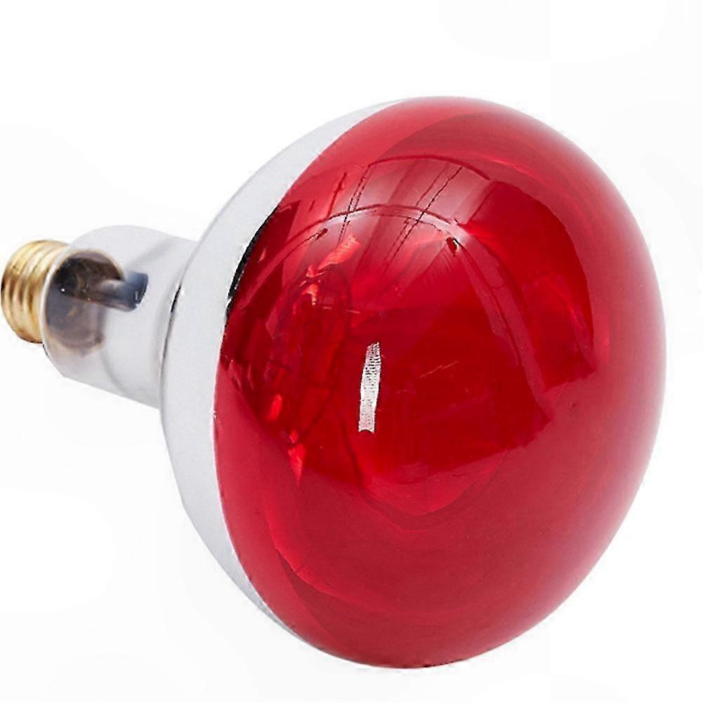 Infrared Heat Lamp Bulb for Pain Relief and Therapeutic Use, E27 Base, 275W Red Light Therapy Bulb