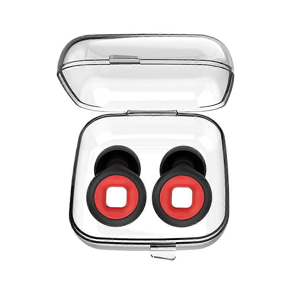 Silicone Earplugs for Swimming Sleeping Noise Cancelling Soundproof Reusable Loop Earplugs