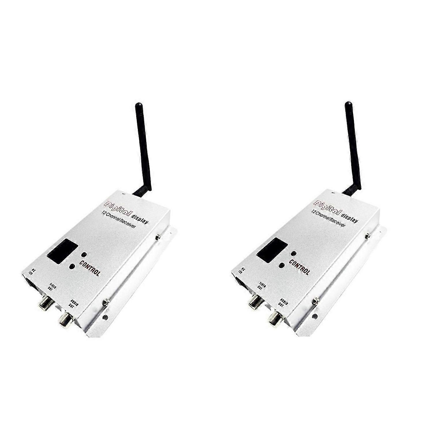 FPV 1.2Ghz 1.2G 8CH 1500Mw Wireless AV Sender TV Audio Video Transmitter Receiver Combo for QAV250 2