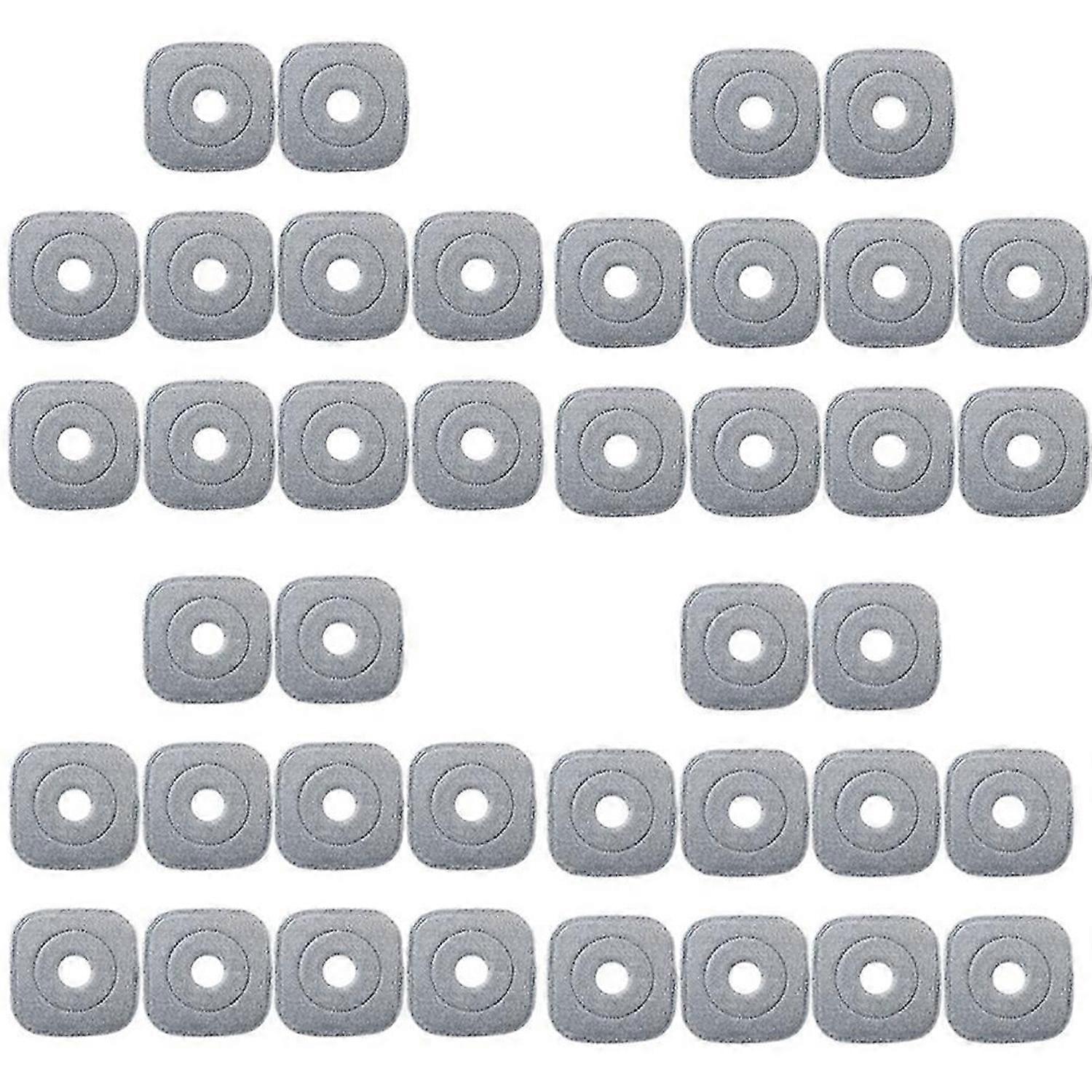 40Pcs Floors Mop Cloth Pads for Mop Squeeze Mop Automatic Separation Rotating Cleaning Floors Mop Pa