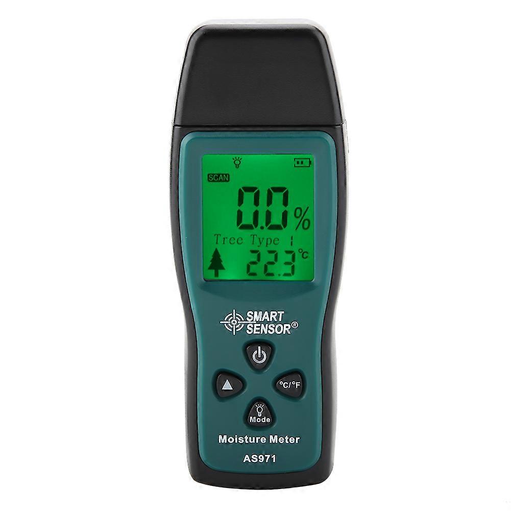 Testeur d'humidité numérique du bois avec écran LCD SMART SENSOR AS971 0~40℃