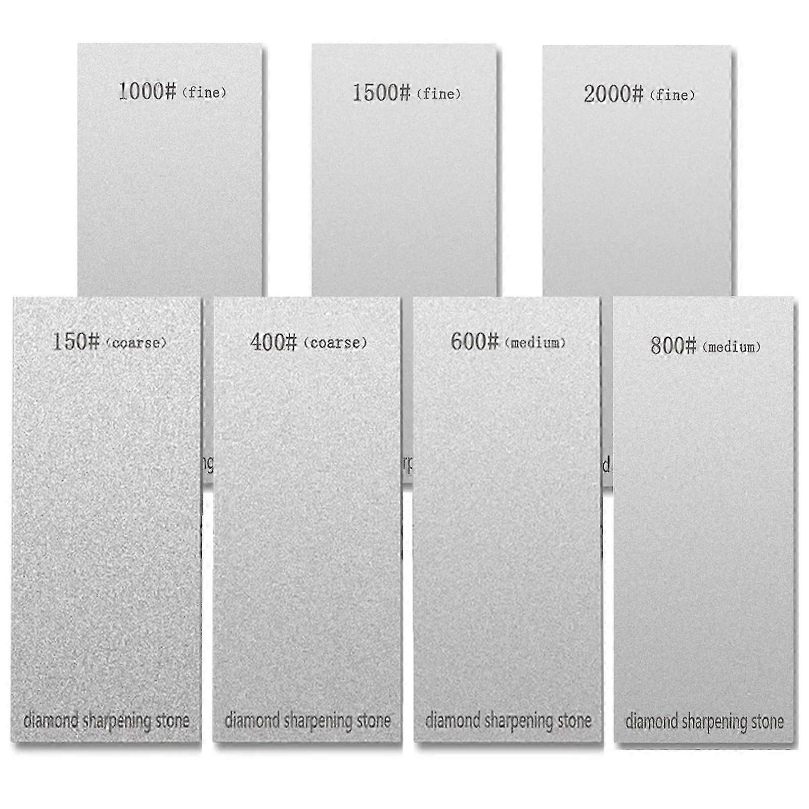Diamond Sharpening Stone Set,Diamond Lapping Plate Coarse/Medium/Fine Grit Sharpener, Honing Whetstone 2025