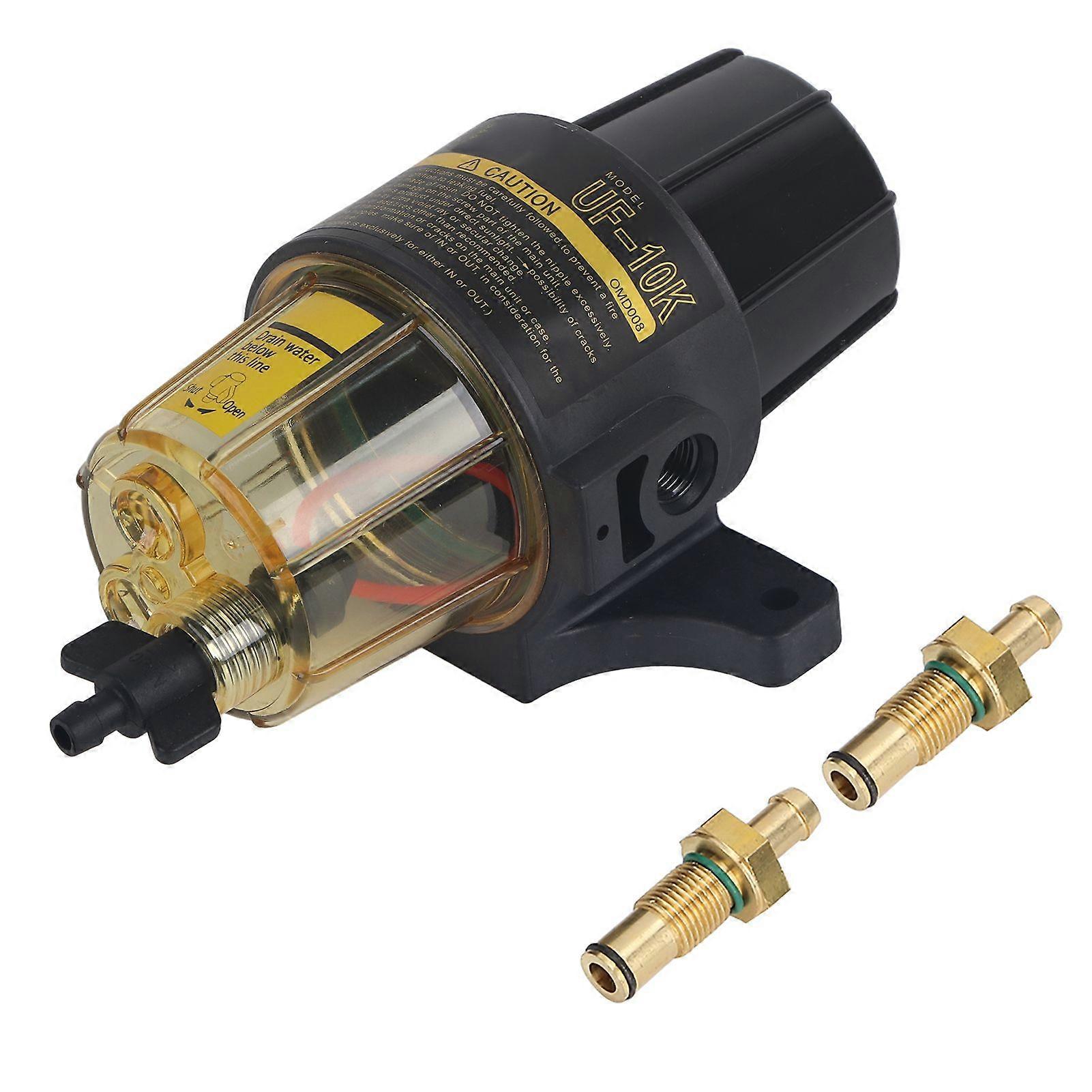 Oil Water Separator Assembly Fuel Filter Replacement Part for Outboard Engine UF-10K