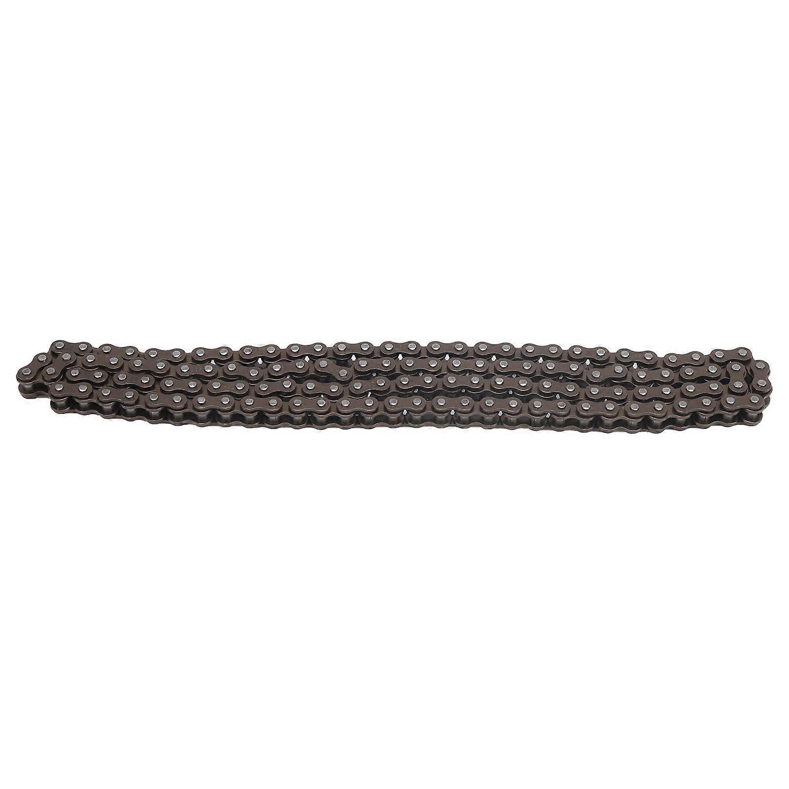 25H 124 Links Chain Heavy Duty Steel Chain Replacement Parts for Electric Scooter
