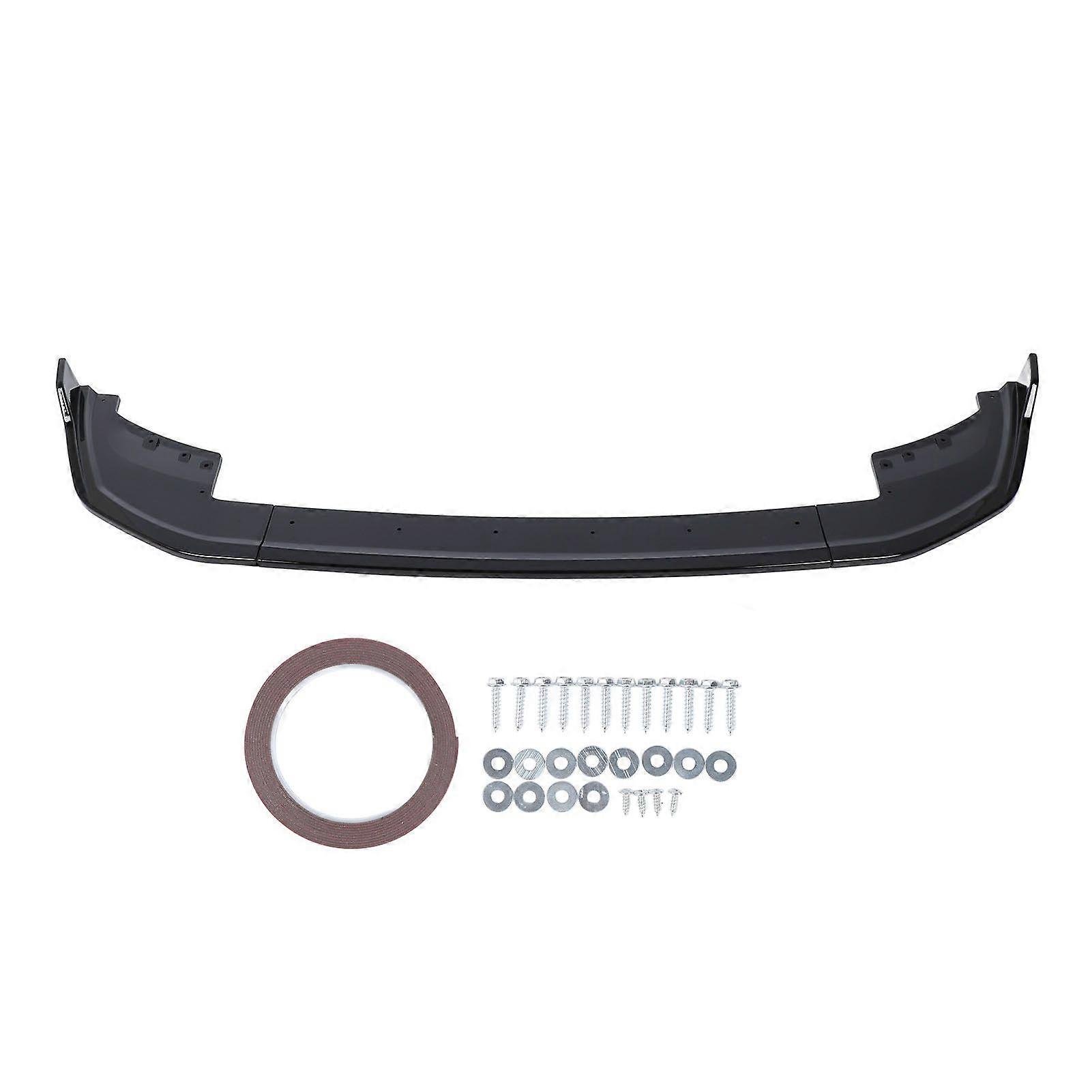 Front Bumper Lip Spoiler 3 Parts Improved Stability Enhanced Aesthetics ABS for X2 U10 M Sport 2023 Onwards Glossy Black
