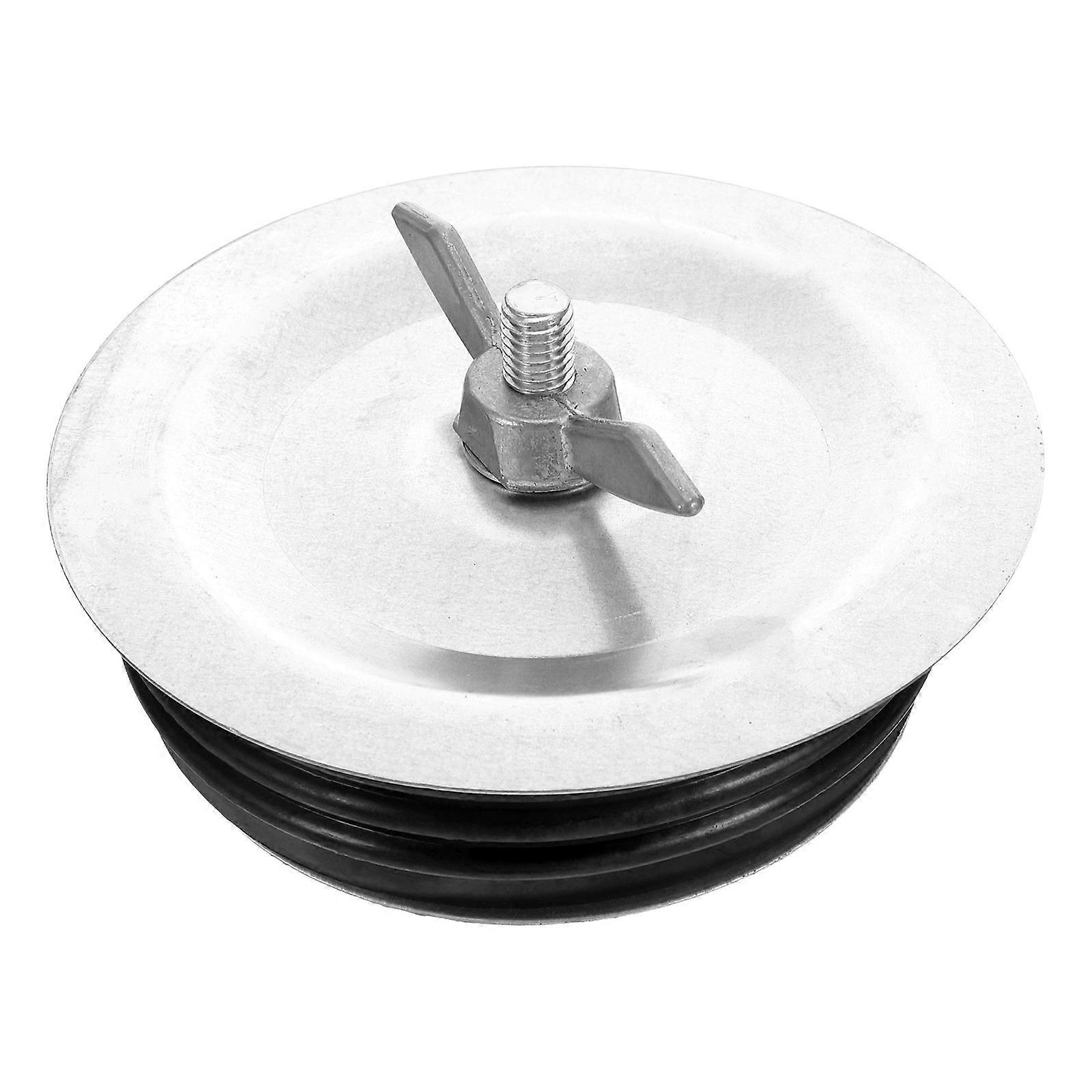 Sewer Rubber Pipe Expansion Plug with Wing Nut 2Pcs