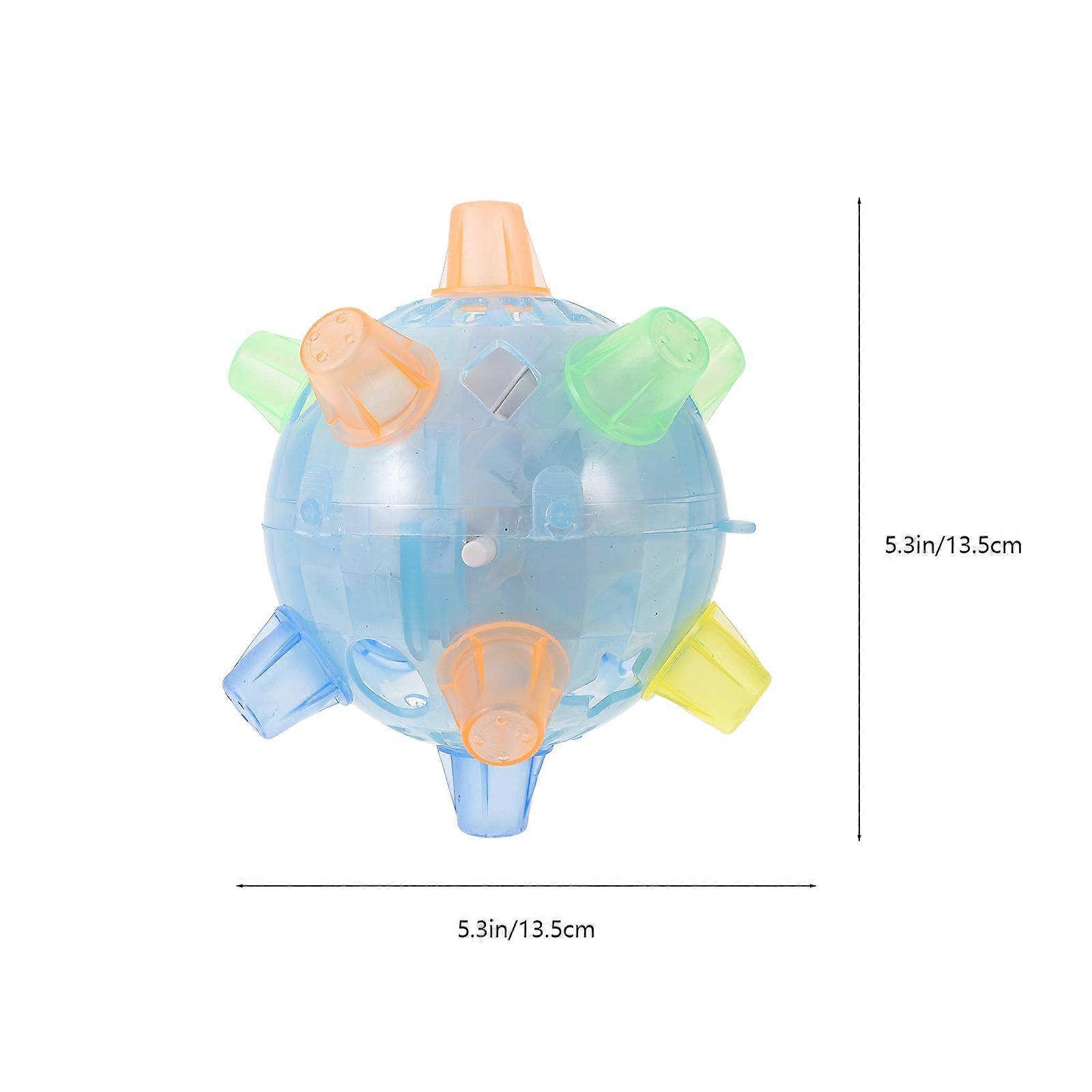 Music Jumping Ball Toy with Flashing Lights for Kids Playing 2Pcs
