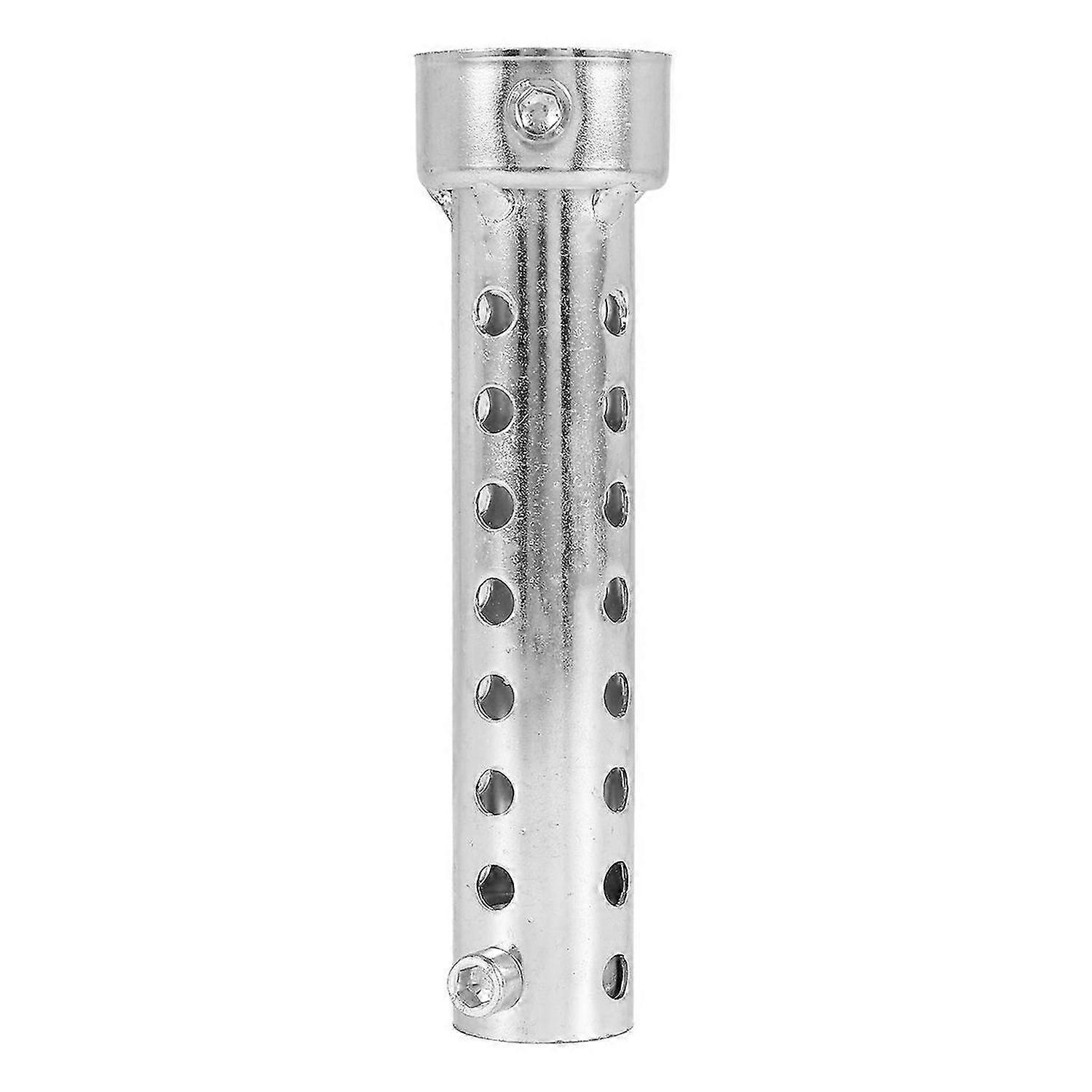 Silver Motorcycle Exhaust Can Muffler Insert Baffle DB 35mm x 140mm