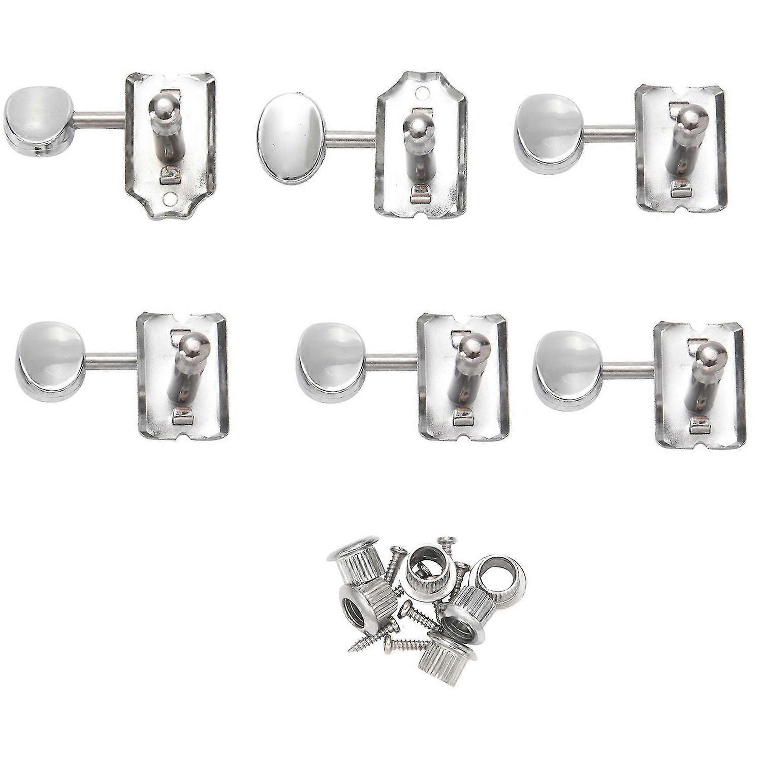 6R Vintage Style Electric Guitar String Tuning Pegs Tuners Machine Heads for Strat for