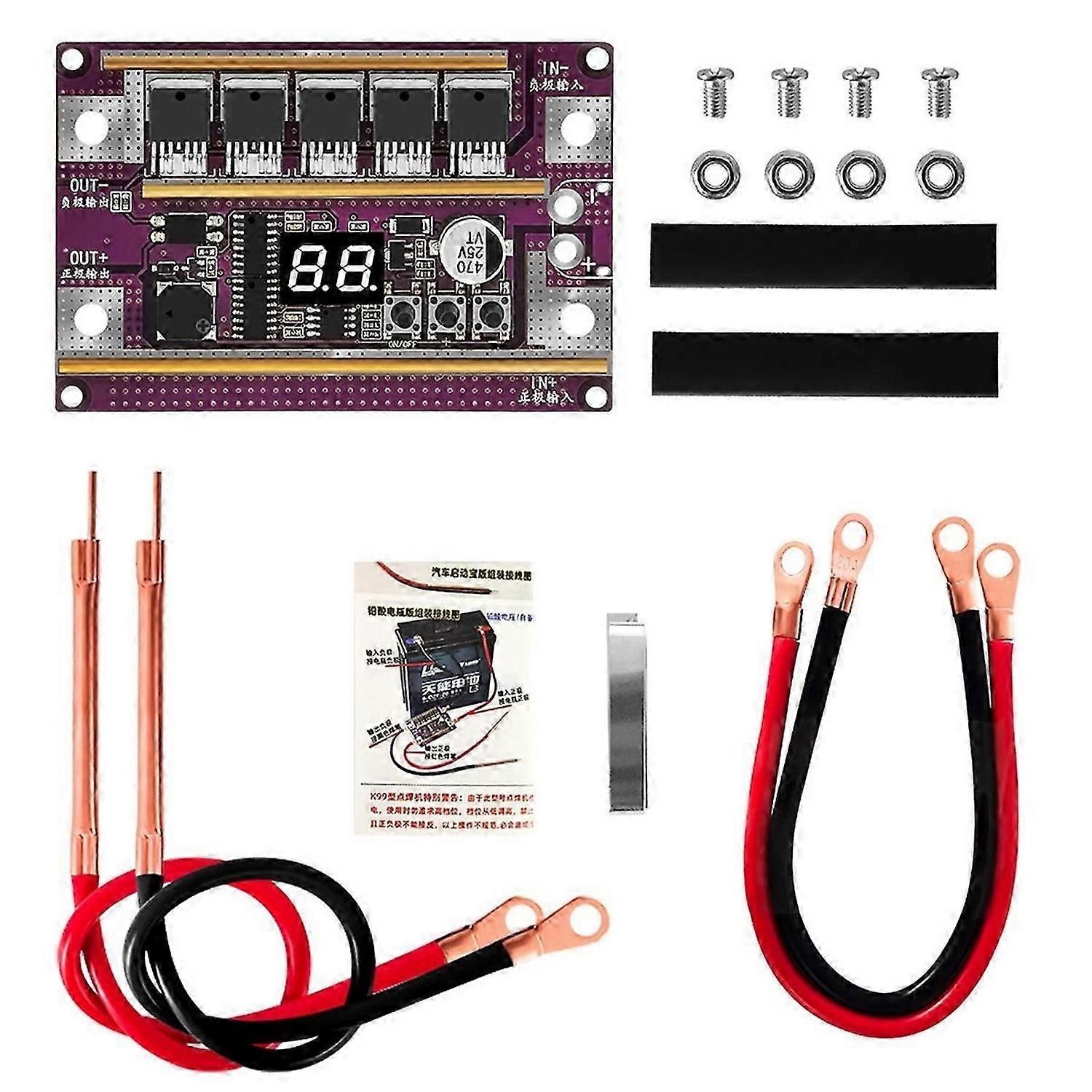 K99 Mini Automatic Spot Welder DIY Kit 99 Ρύθμιση ταχυτήτων 0.1-0.3Mm φύλλο νικελίου 18650 Lithium Batte