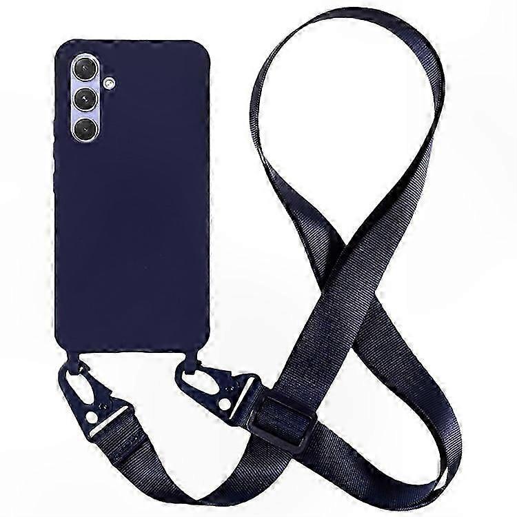 Soft TPU Case for Galaxy A54 5G, Matte Finish Phone Protector with Wide Lanyard, Shockproof and Anti-Scratch Cover