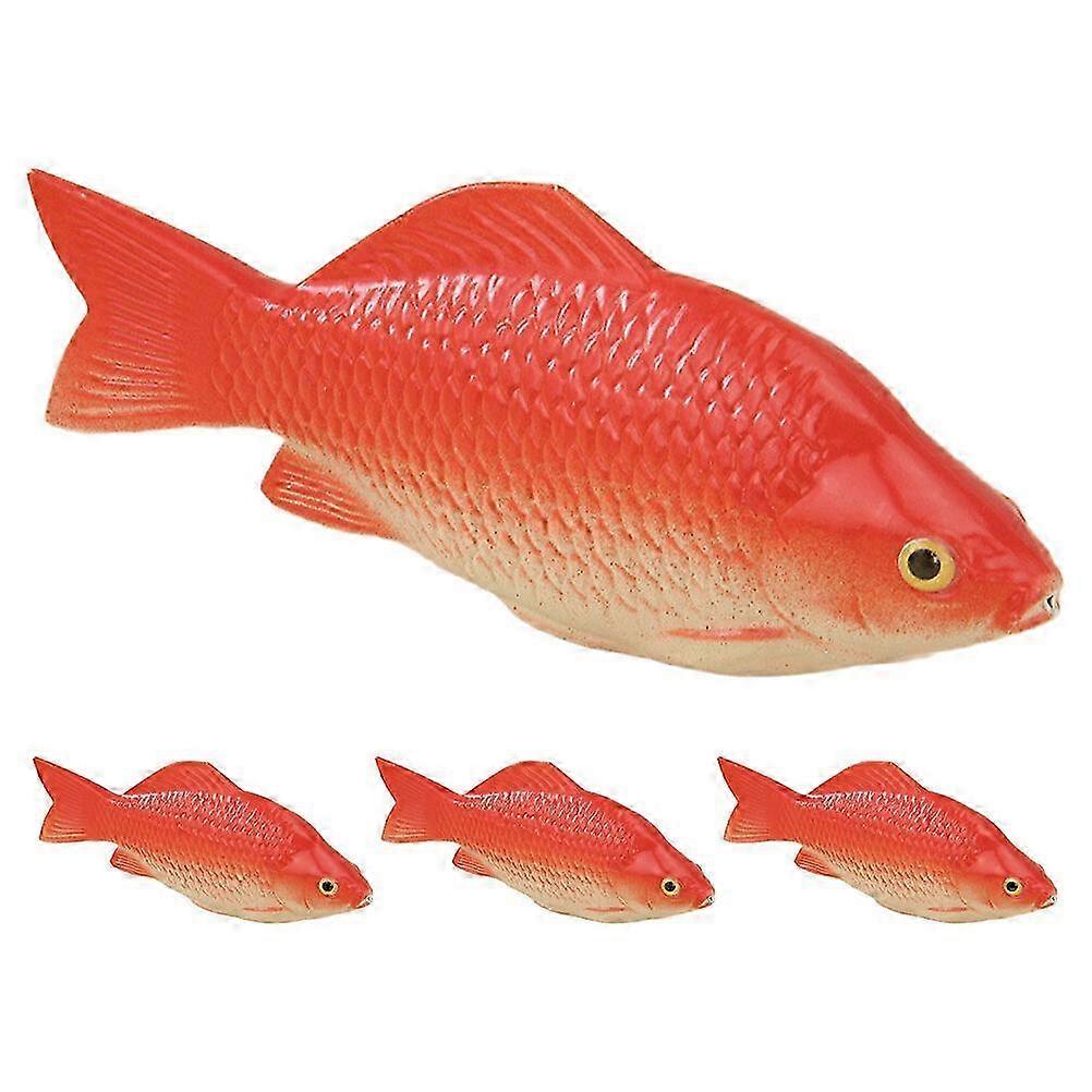 4pcs Artificial Fish Models Fake Fish Simulated Fish Models Realistic Lifelike Fishes Models 2025