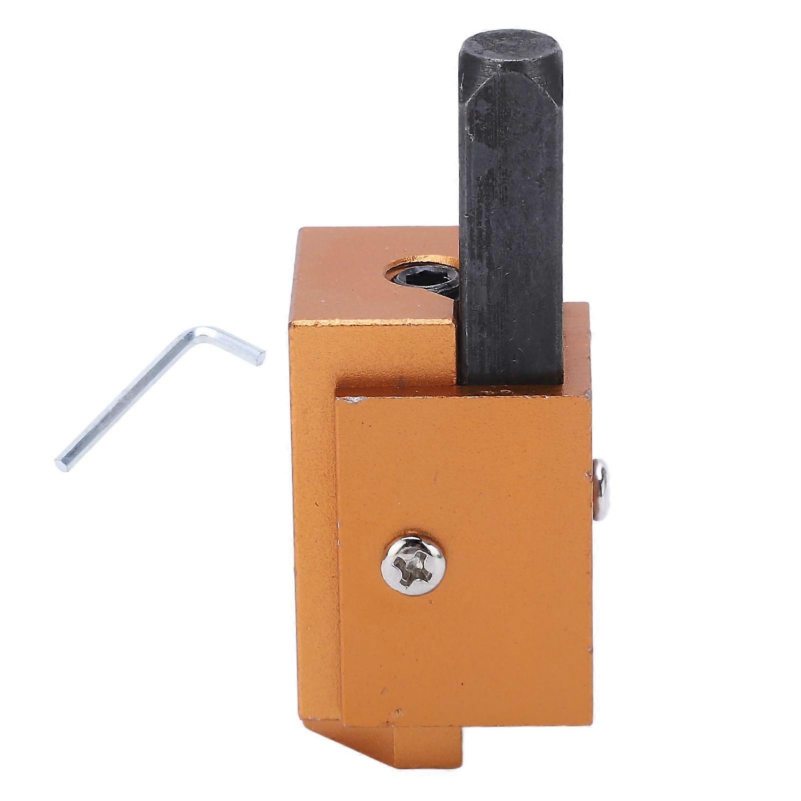 DIY High Accuracy Quick Cutting Right Angle Corner Chisel Woodworking Tool(Golden)