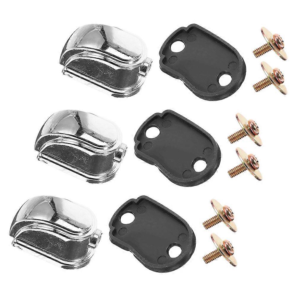 Triangle Drum Lug Metal for Snare Drum 3Pcs Claw Hook Percussion Kit