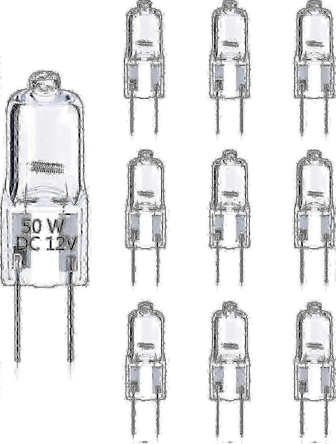 50W halogen bulbs G6.35 2 pin dimmable for chandelier