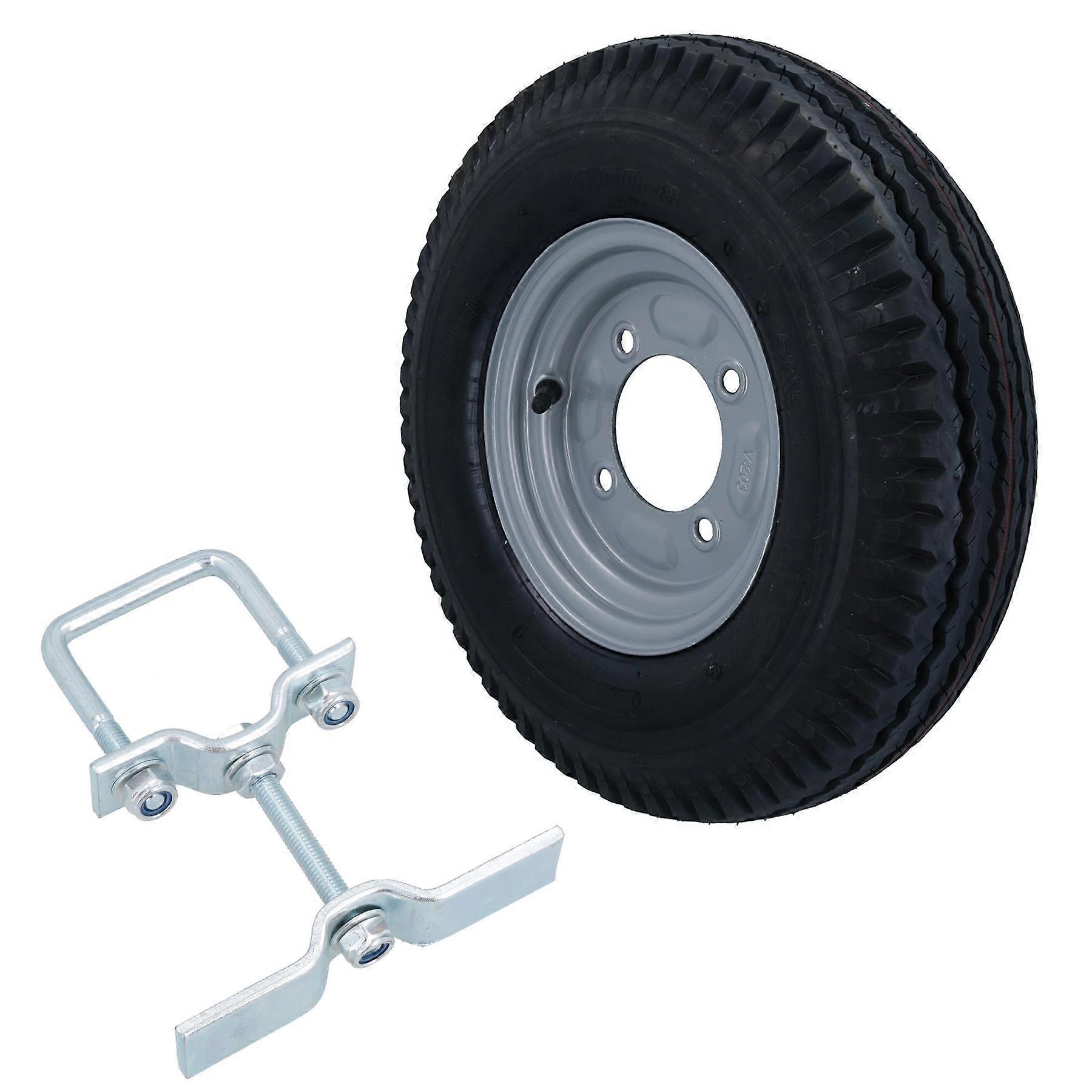Spare Wheel & Tyre with Mounting Bracket for Erde & Daxara 120 121 122 Trailer