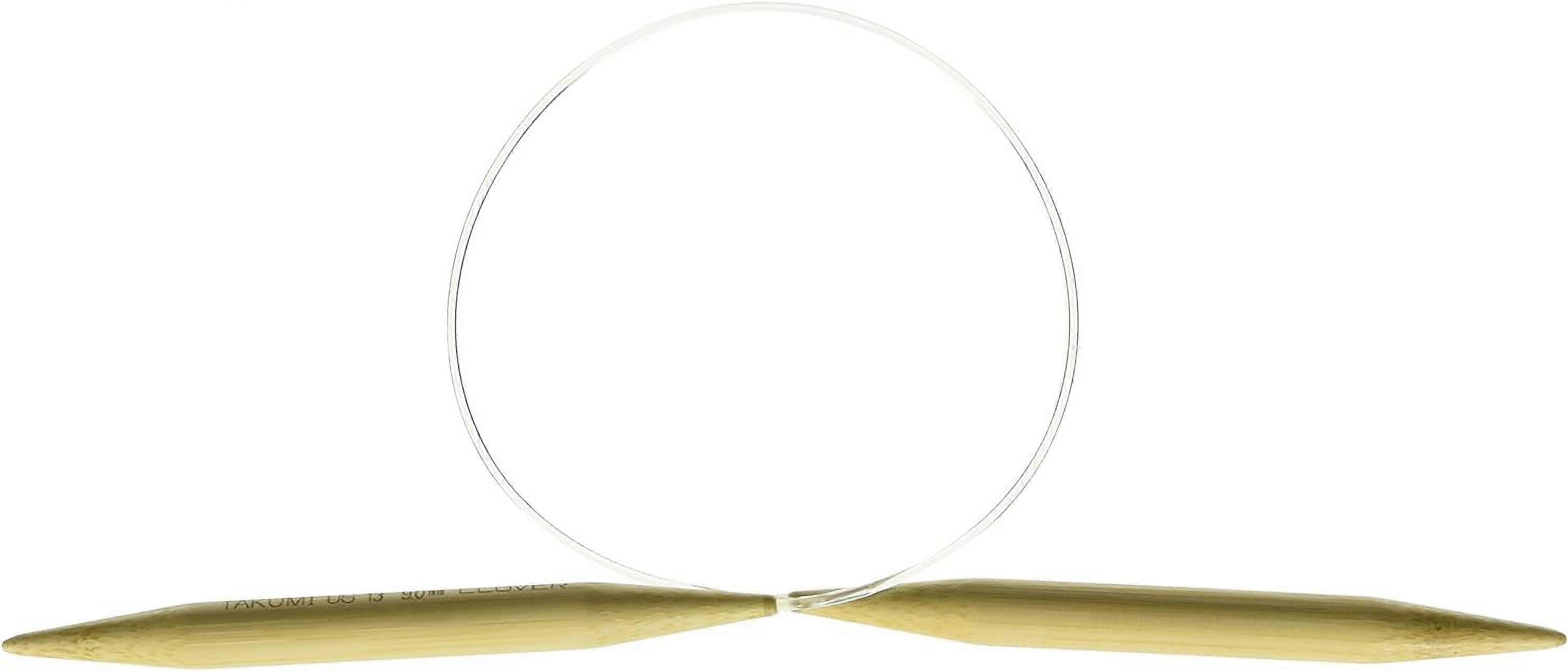 2pcs Takumi Circular 16-Inch Knitting Needles, Size 13