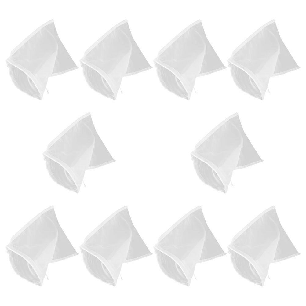 Loose Leaf Tea Filter Bags 30 Pcs Non Woven Mesh Kitchen Essential For Brewing Tea Coffee Spices Featuring Drawstring Closure