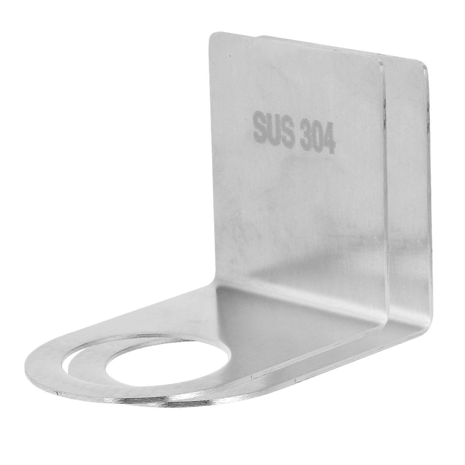 Shower Gel Bottle Bracket Bathroom Storage Rack for 6Pcs Silver