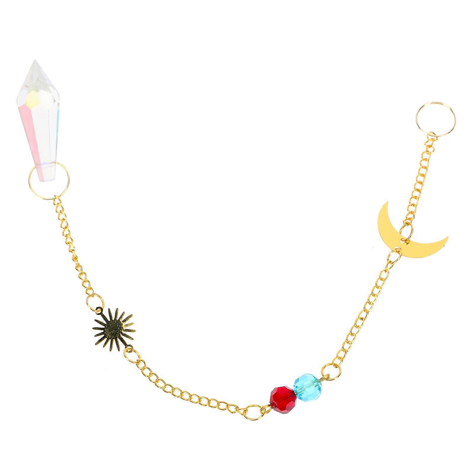 Vesikristalli riippuva koriste kodin sisustukseen 1-osainen metallinen kristalliriipus