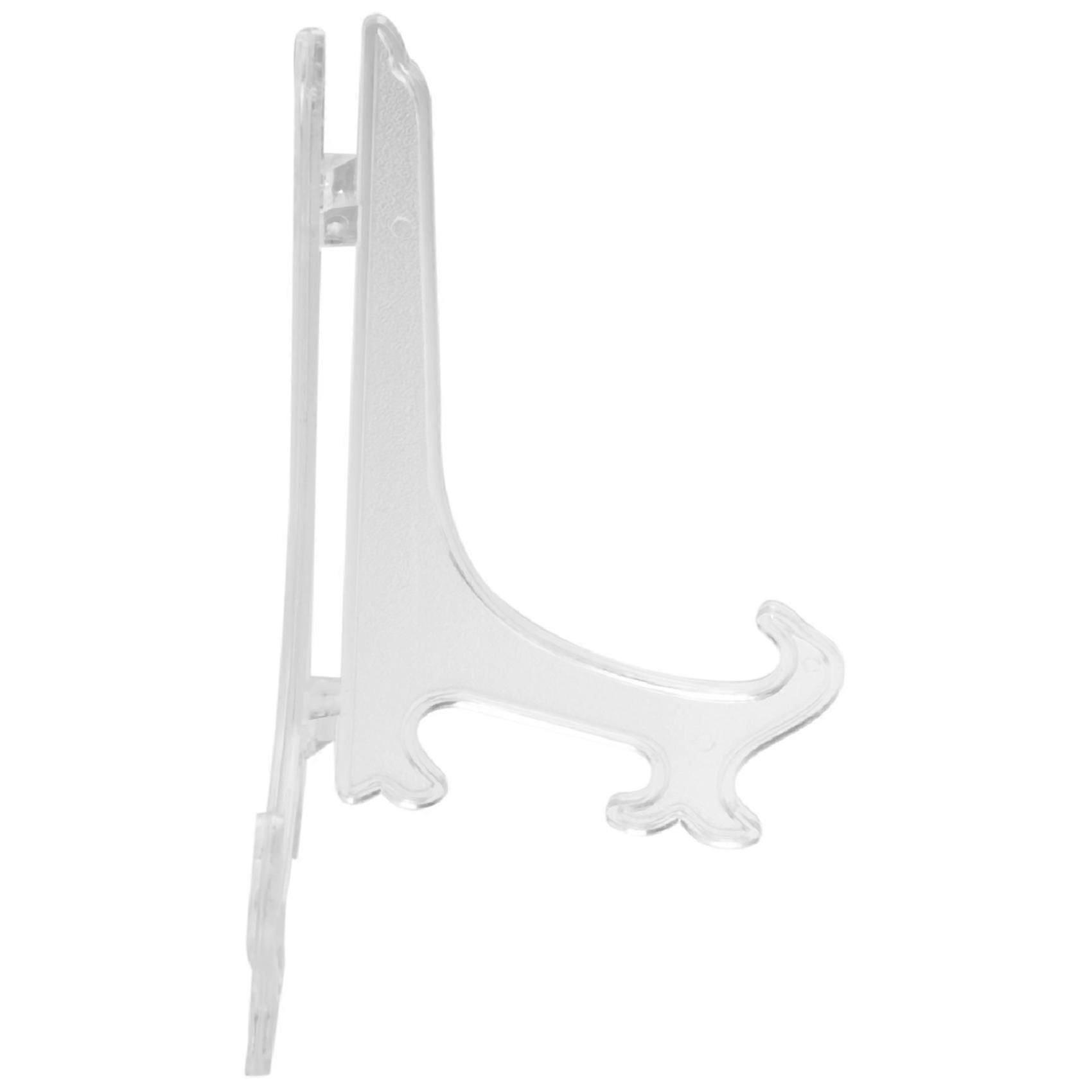 7 Inch Transparent Display Stand for Plates and Photos