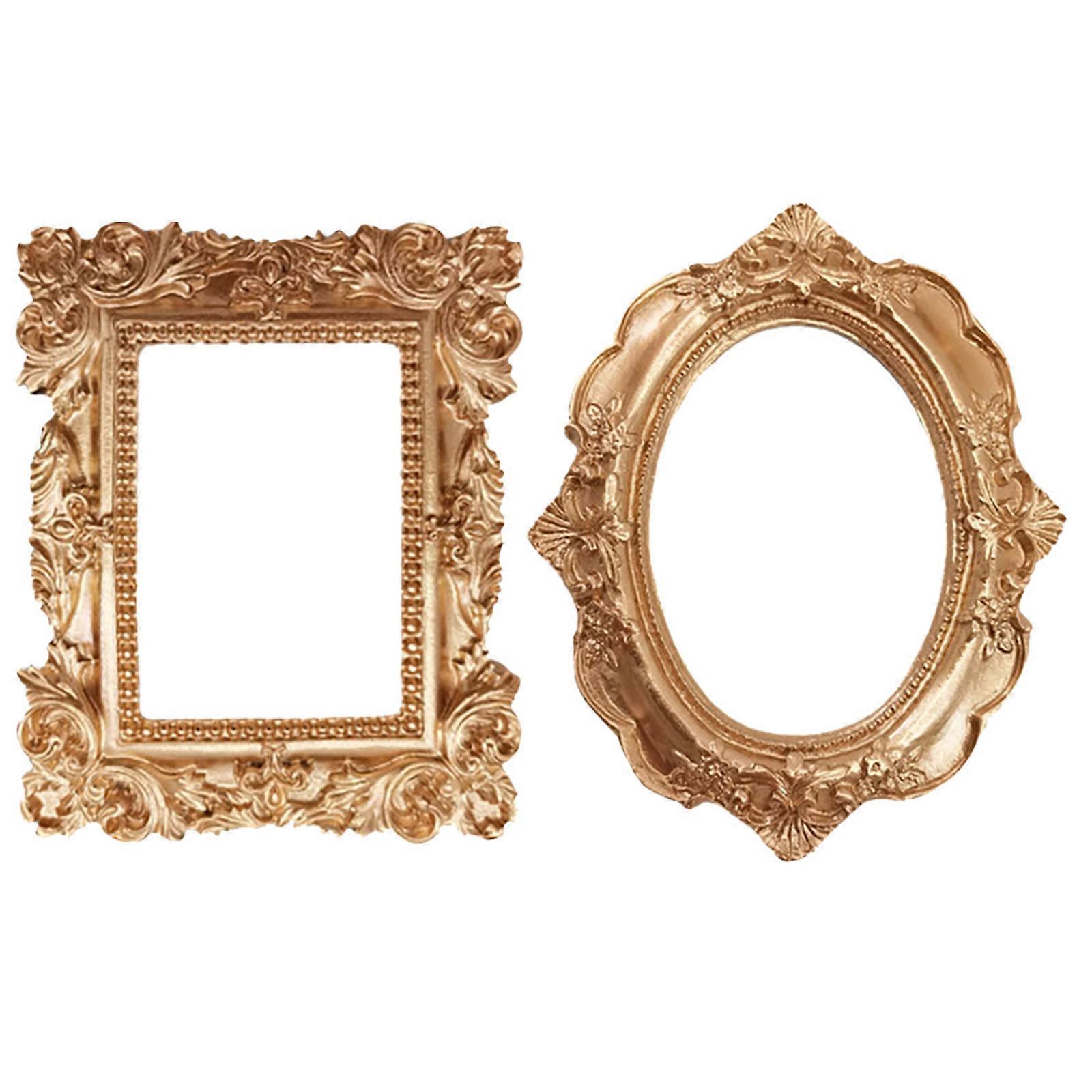 European Style Picture Frame Decorative Photo Frame for Desktop 6Pcs