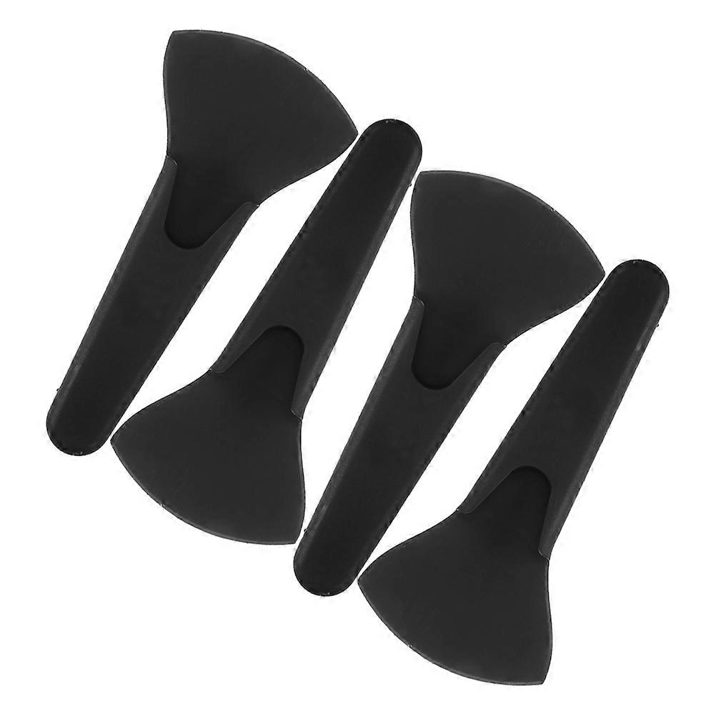 Versatile Storage Scissor Tool Organizer for Kitchen Scissors in Black Minimalist Design Sturdy Materials 4Pcs