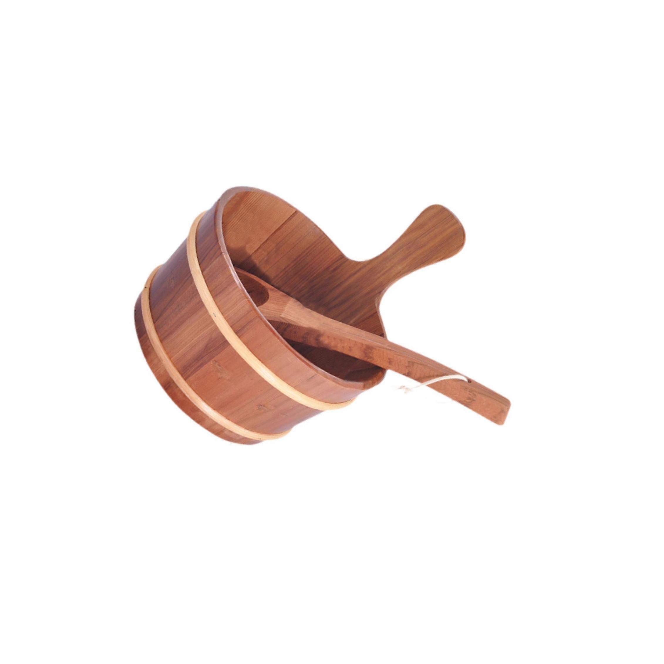 Bastuhink och slev 4L presentbehållare för hemmapool