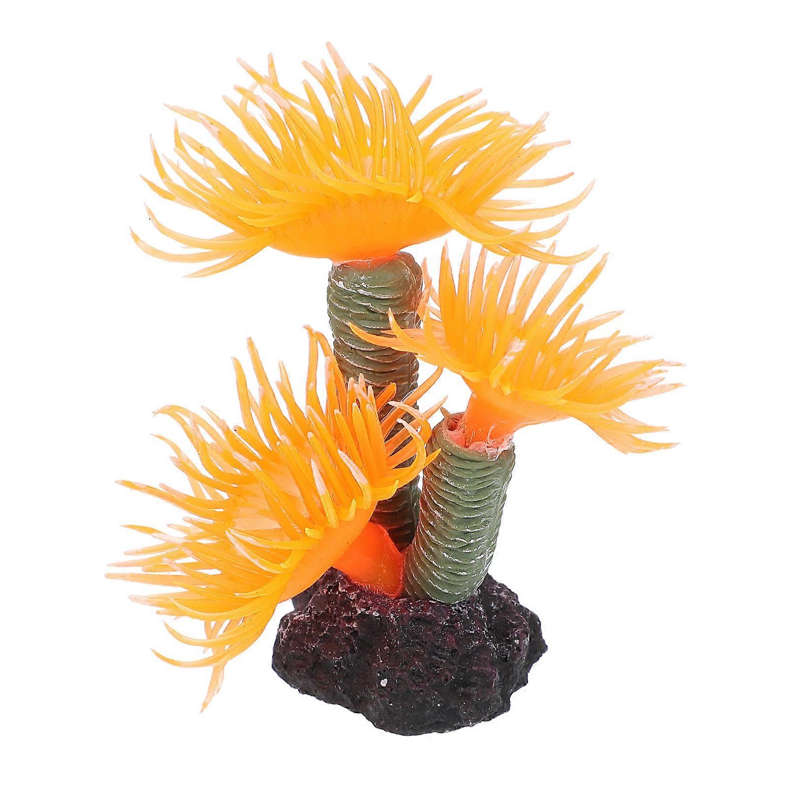 Artificial Aquatic Coral Decor Simulation Resin Fish Tank Ornament for