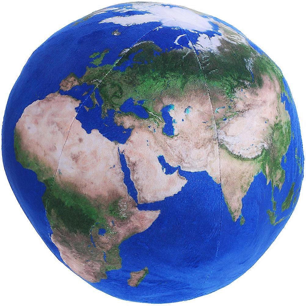 Stuffed Ball Throw Pillow Globe Pillow for Home Use 2Pcs Plush Soft Cushion
