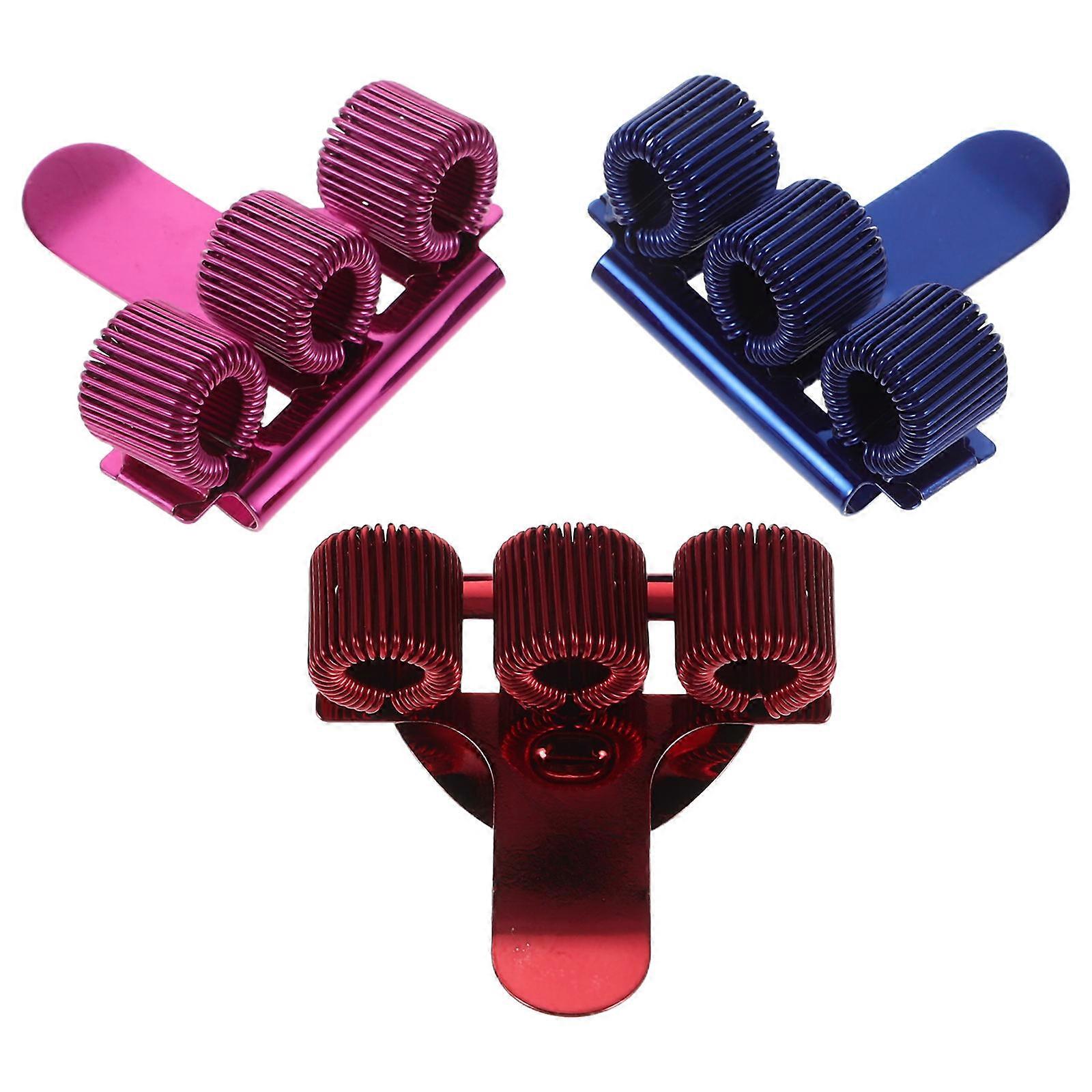 Metal Triple Pen Holders for Nurses Clipboard Use 9Pcs
