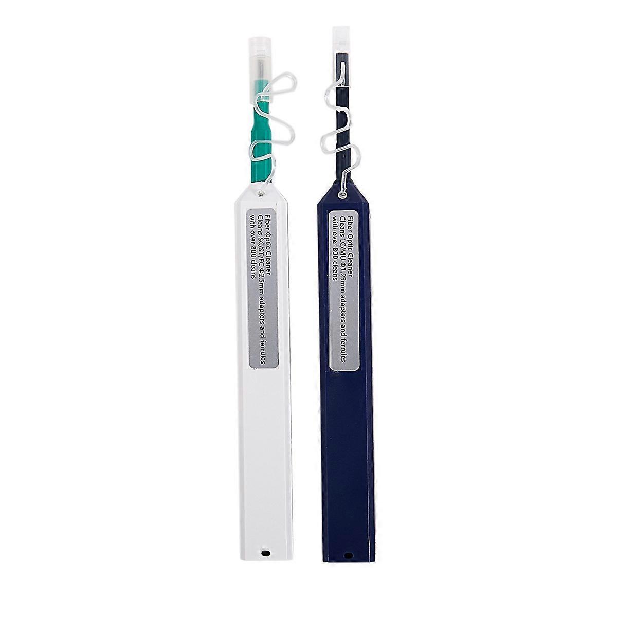 2Pcs FTTH Optical Fiber Pen Cleaner Tool