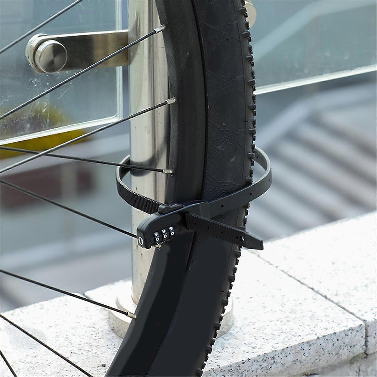 Portable Road Bicycle Password Lock Zip Tie Lock