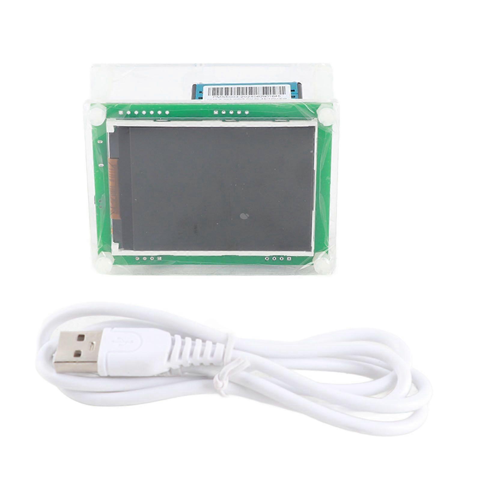 PM2.5 Detector LED Household Air Quality Vehicle Environment Monitor A1 Communication 2.8in