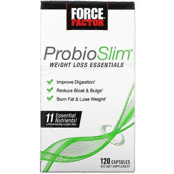 Force Factor, ProbioSlim®, Weight Loss Essentials, 120 Vegetable Capsules