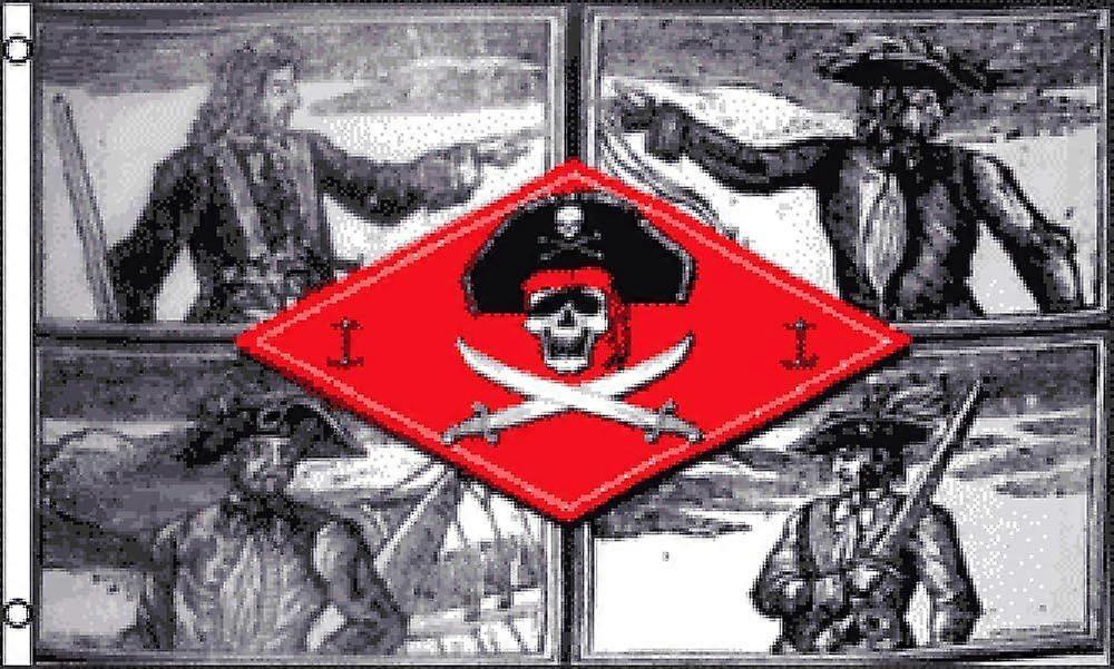 Drapeau des capitaines pirates UU 1145