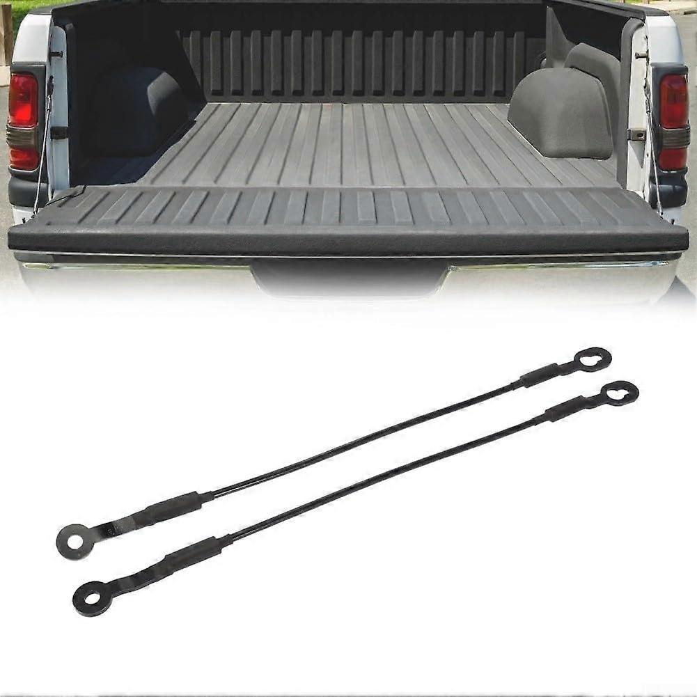 Rear Tailgate Cables 2 Pcs Steel Lift Gate Support Straps for Chevy S10 19942004 and GMC Sonoma 19942004