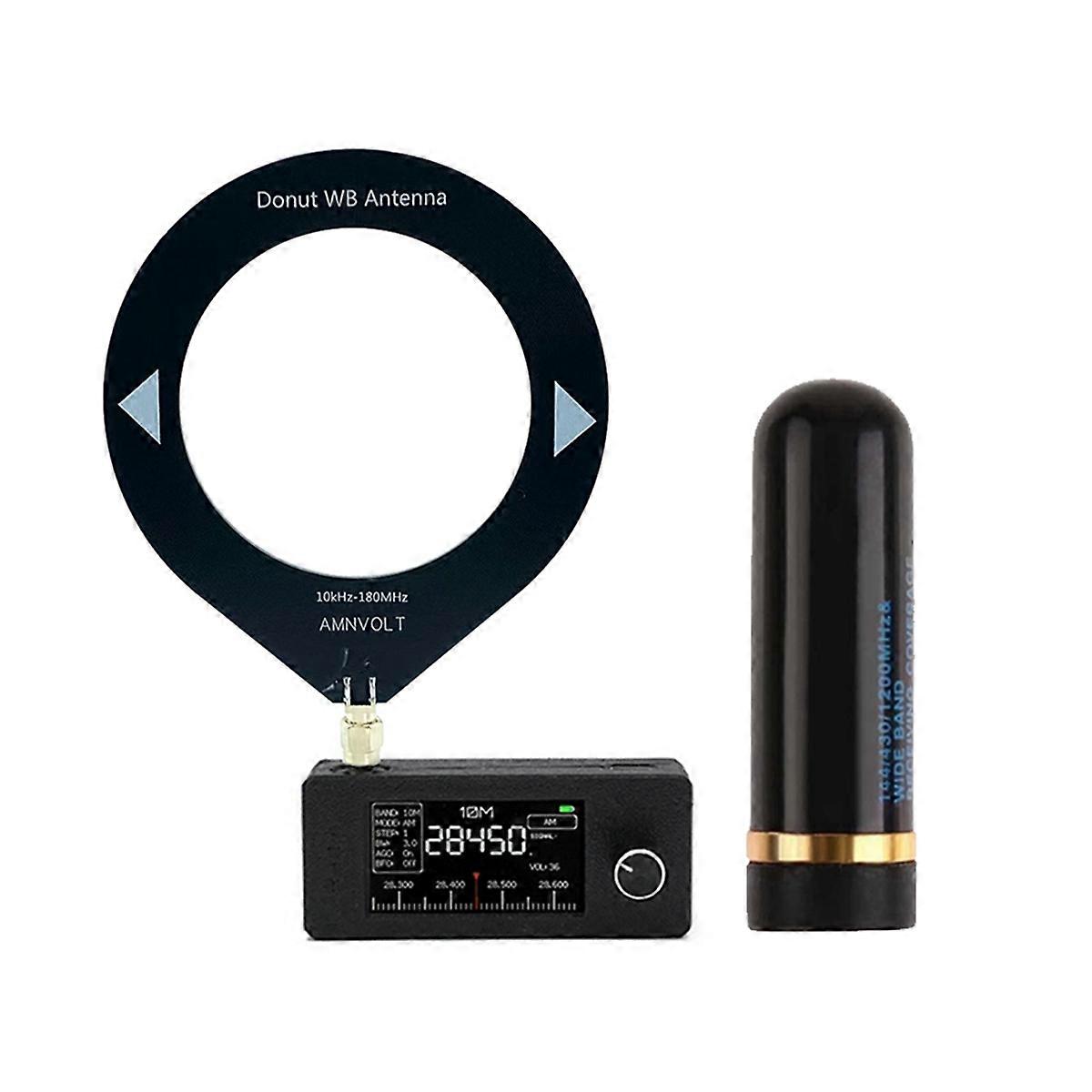 SI4732 Mini Radio Receiver 10KHz-180MHz+Rough Antenna SW LW AM FM SSB SI4732 Radio Portable Shortwave Radio Receiver