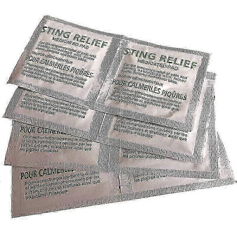 200 Count Sting Relief Prep Pads & Insect Sting Removal Wipes for Insect Bites Care
