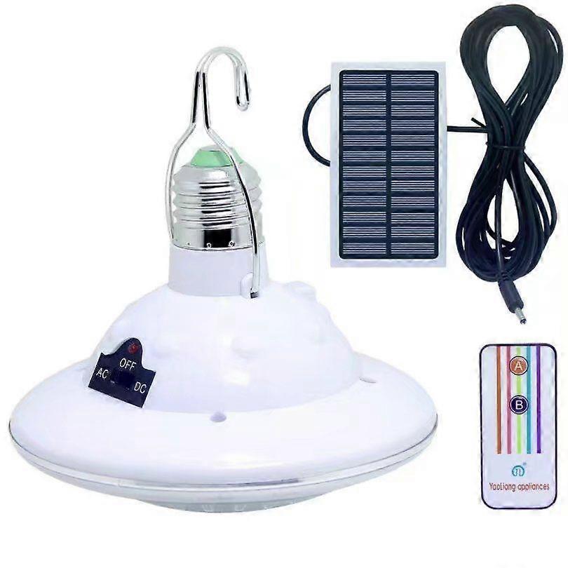 Solar 22led circular split remote control camping rescue light