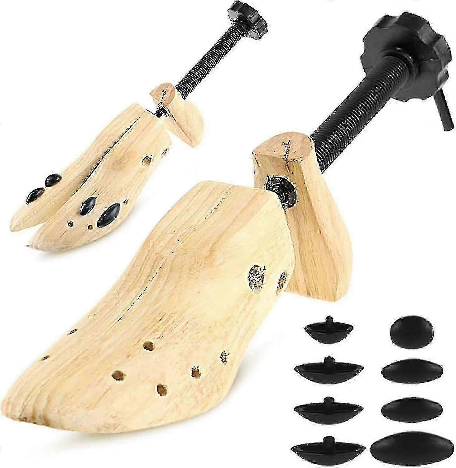 Shoe Tree Shoe Expander - Premium Wooden Shoe Trees For Expanding And Shaping High Heeled And Flat Shoes