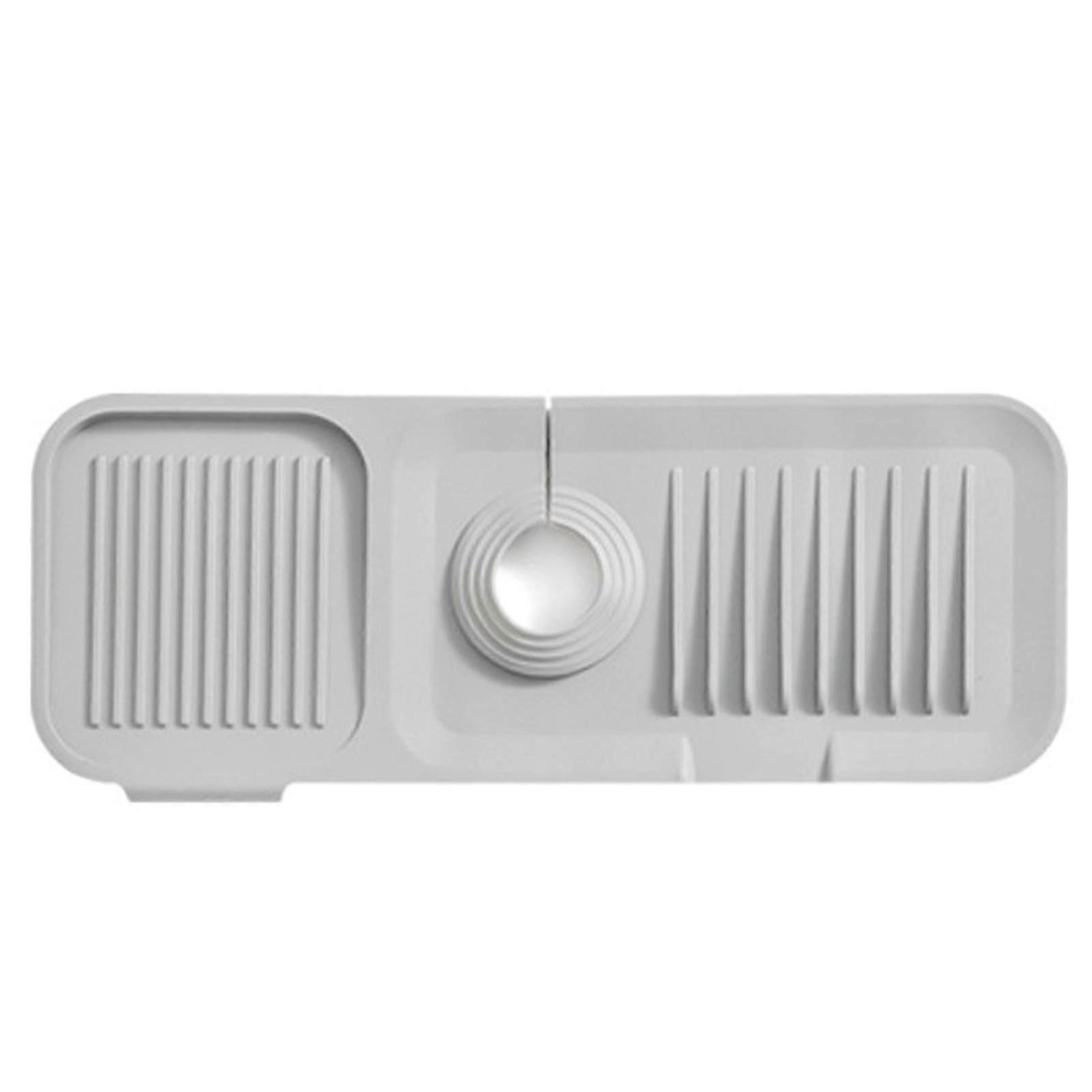 Faucet Sink Splash-proof Pad Multipurpose Silicone Faucet Mat Kitchen Countertop Draining Pad