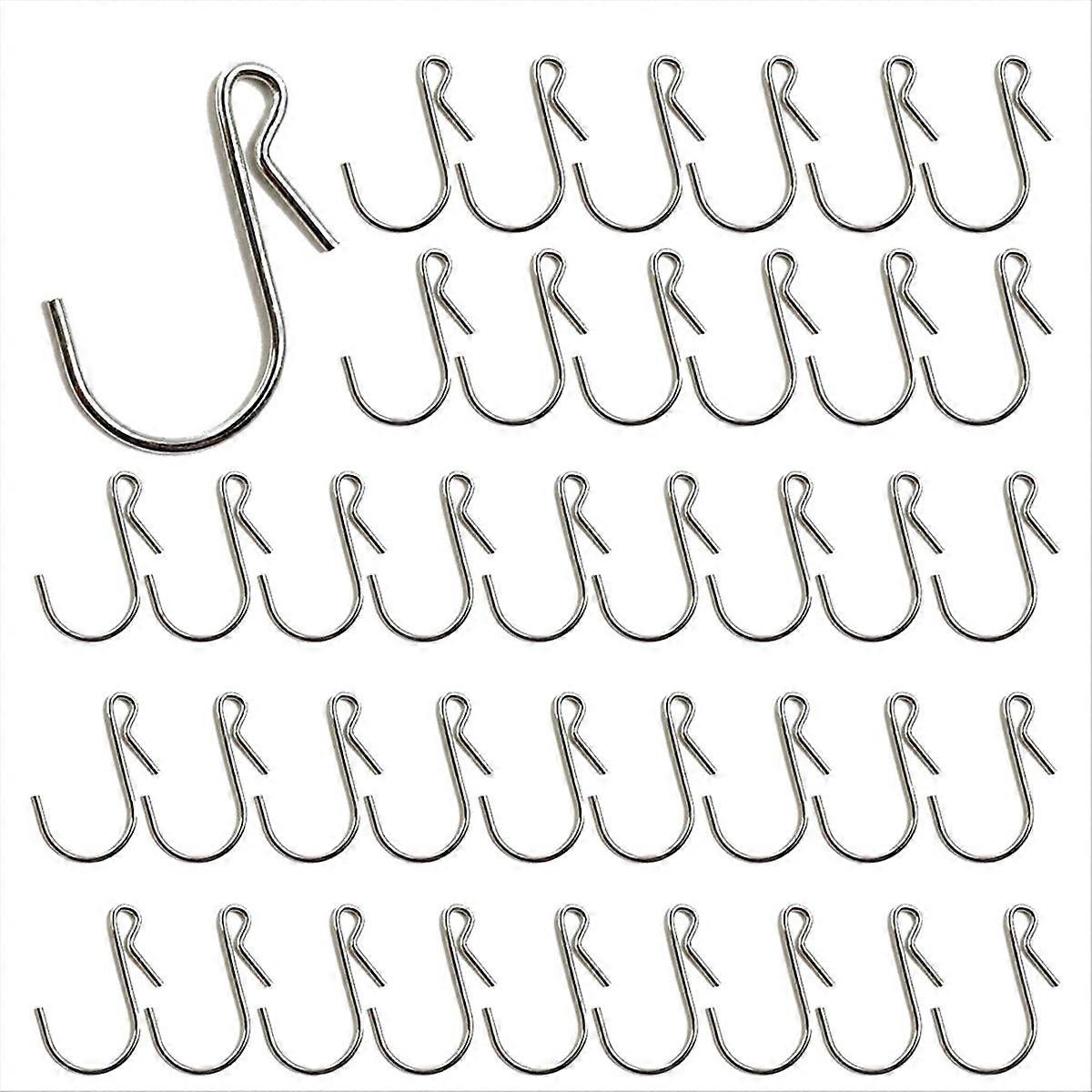 100PCS Gutter Hang Hooks Christmas Lights Ornament Hook Light Clips