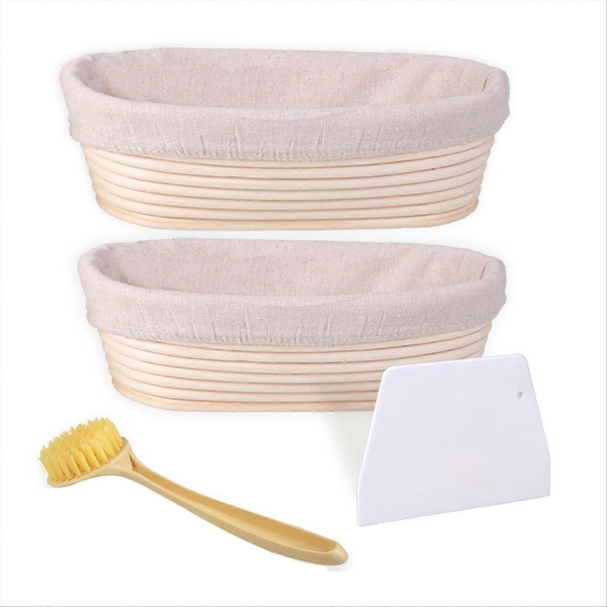 Bread Proofing Basket, 10 Inch Oval Sourdough Bread Baking Supplies