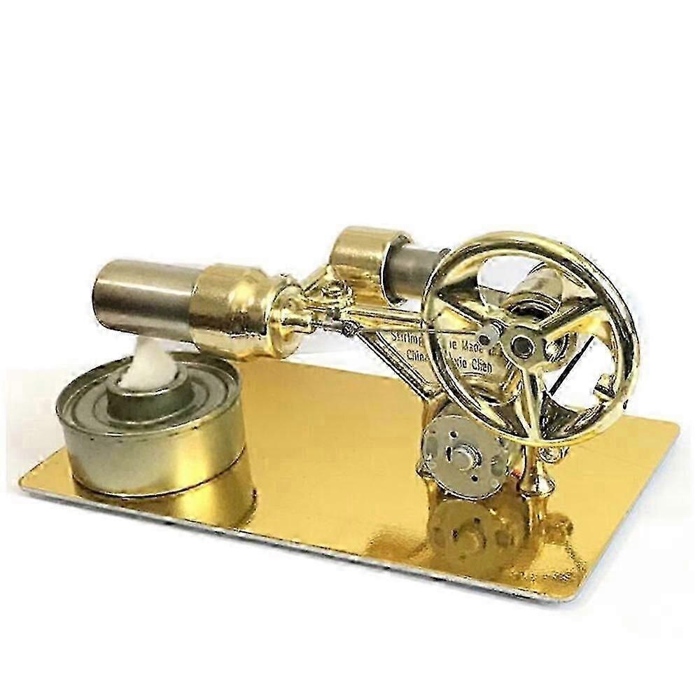 Mini Hot Air Stirling Engine Motor Model Stream Power Physics Experiment Model Educational Science