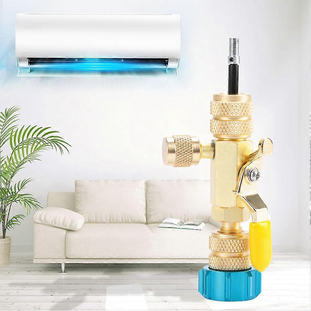 Valve Core Remover Dual Size R22(1/4") R410(5/16") Port Installer Tool